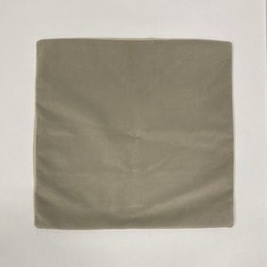 West Elm Gray Velvet Throw Pillow Cover